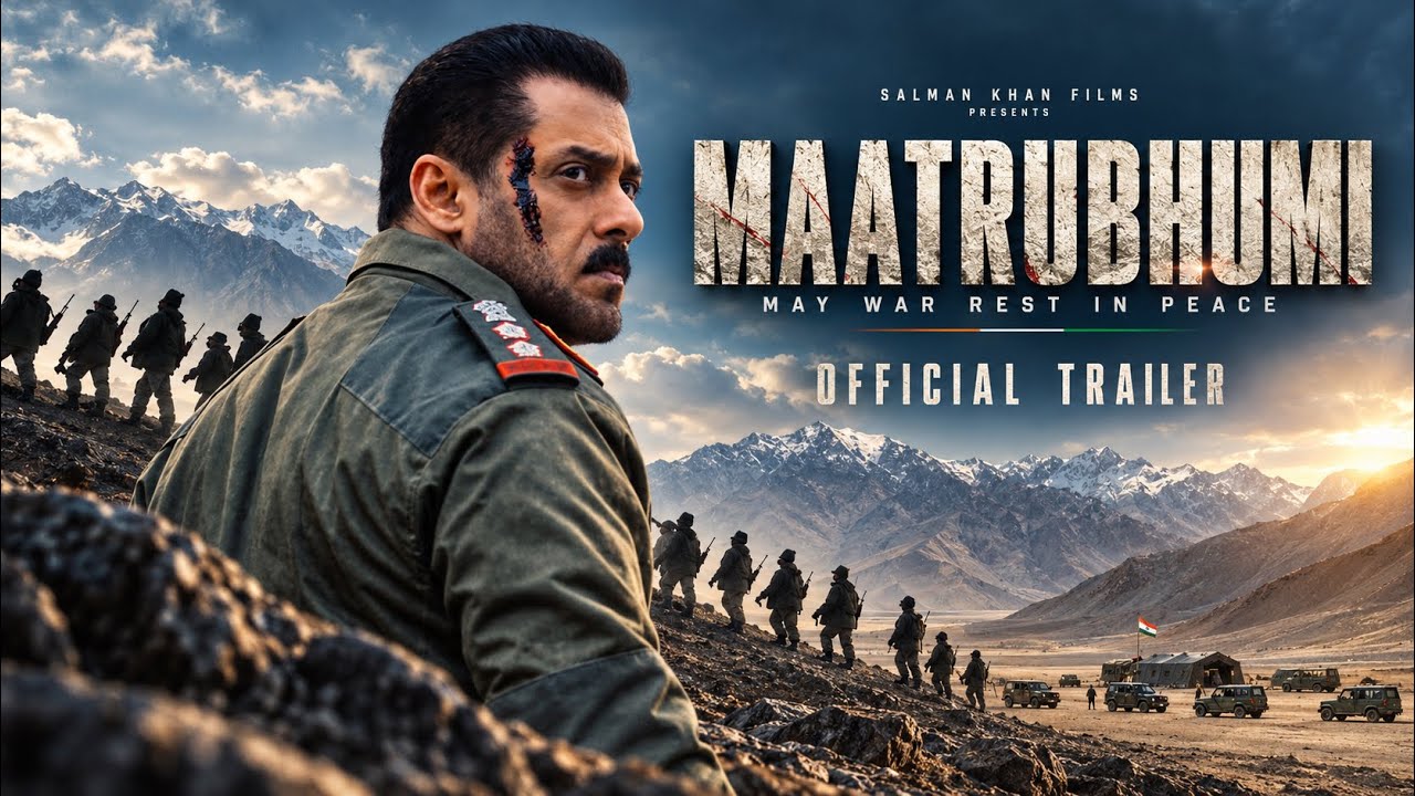 🚨MAATRUBHUMI OFFICIAL ANNOUNCEMENT🚨 JAI HIND SONG REACTION🔥 MAATRUBHUMI TRAILER | SALMAN KHAN
