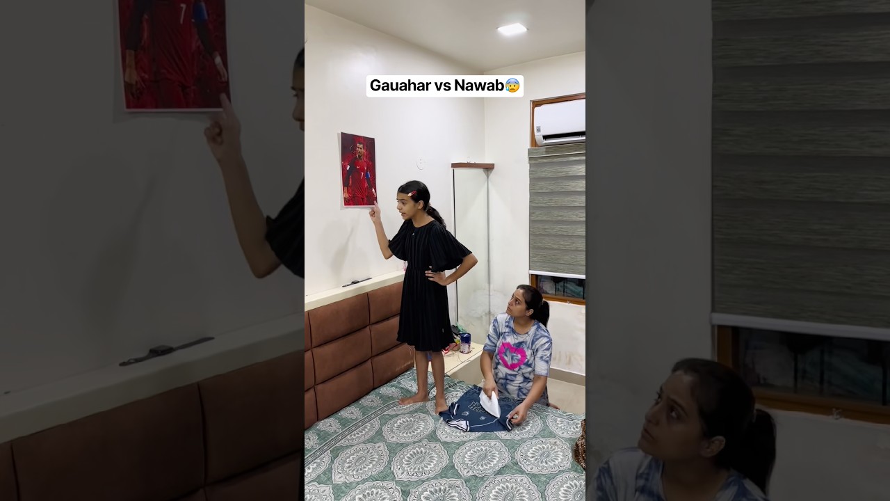 Gauahar vs Nawab😂#foodvlog #familyvlog #shortvlog #minivlog #vloglife
