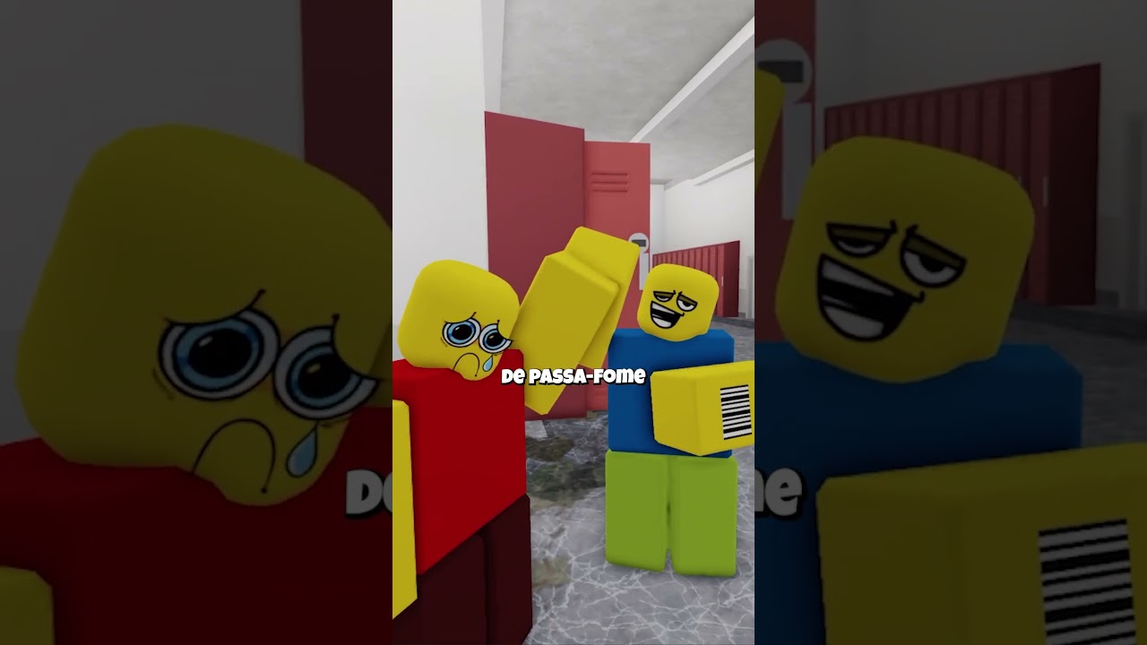 nesse mundo todos nascem com um código de barras no braço - animação roblox