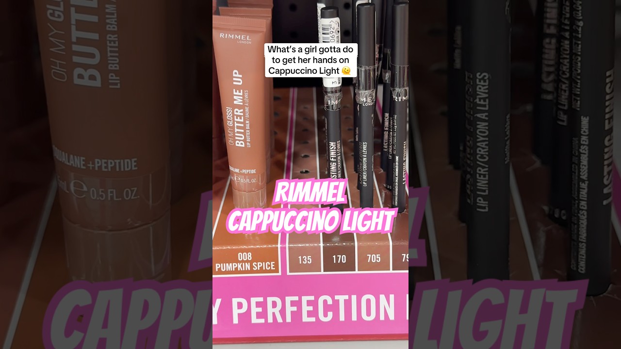 Rimmel we need a restock #lipliner #rimmel #rimmelcappuccino #makeup  #beautytips #makeuplook