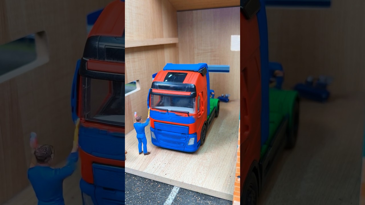 Mini mechanics and remote control truck 🚧