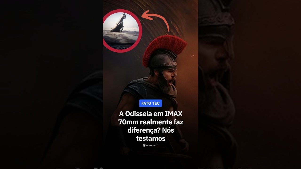A Odisseia em IMAX 70mm realmente faz diferença? Nós testamos