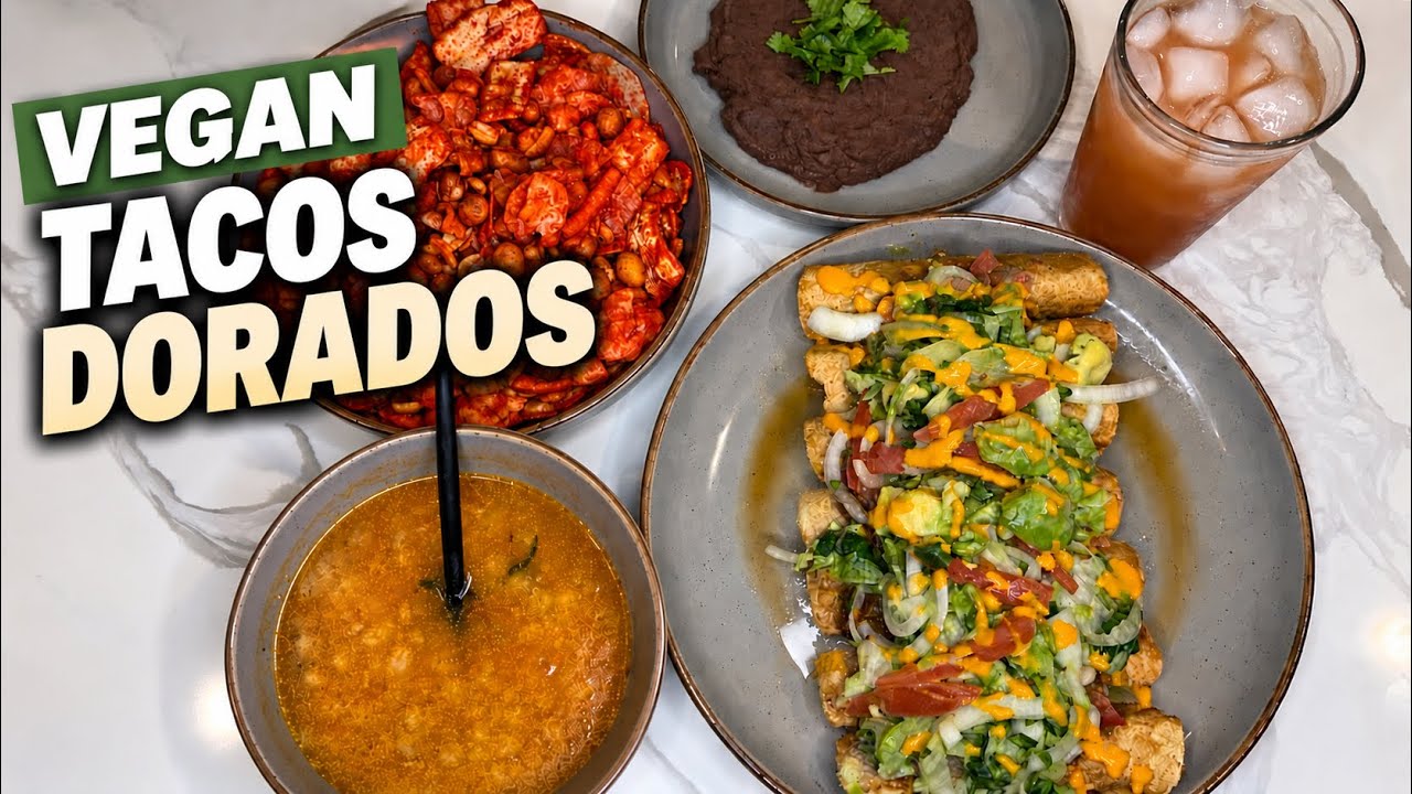Vegan Tacos Dorados
