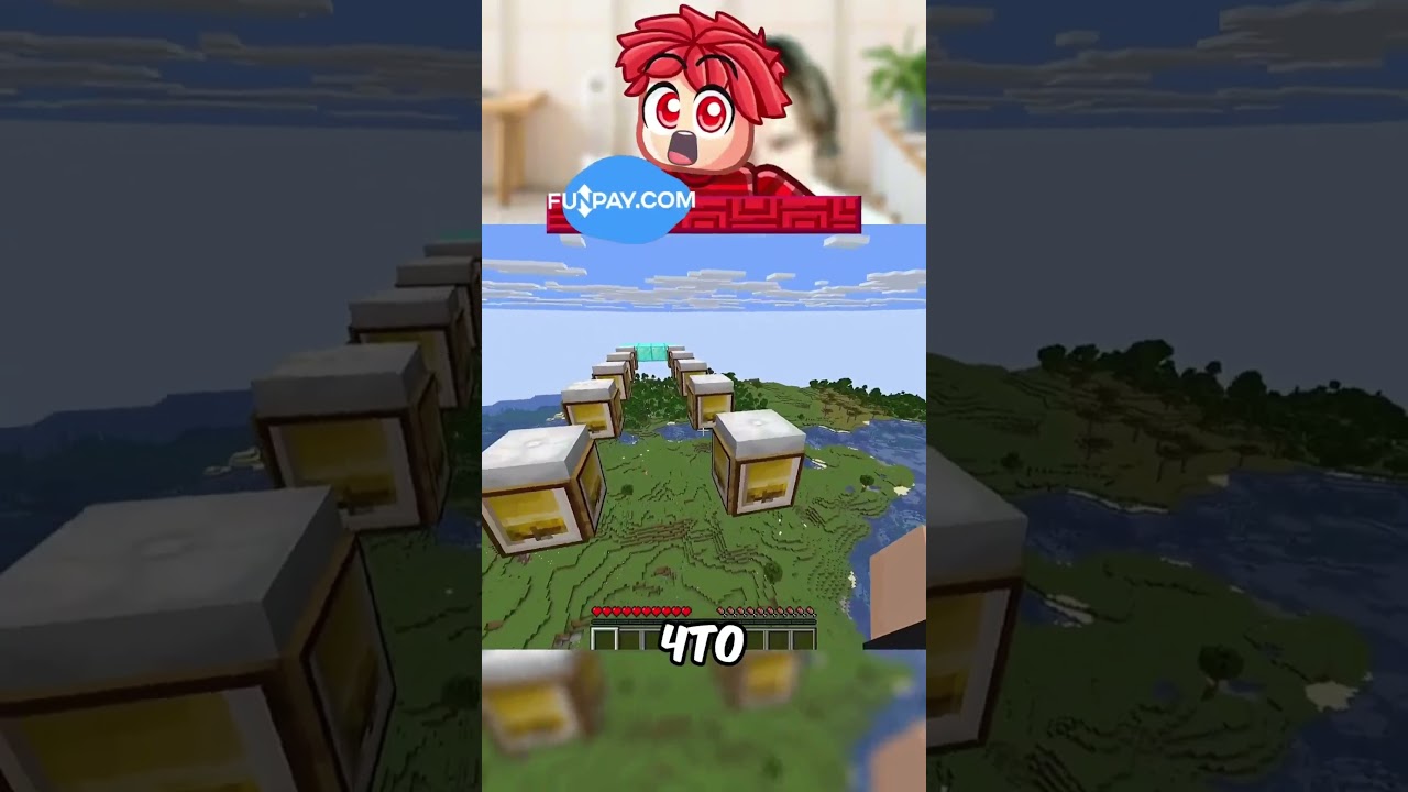 Отправил друга на игру в кальмара чтобы он меня не бесил! #minecraft #майнкрафт