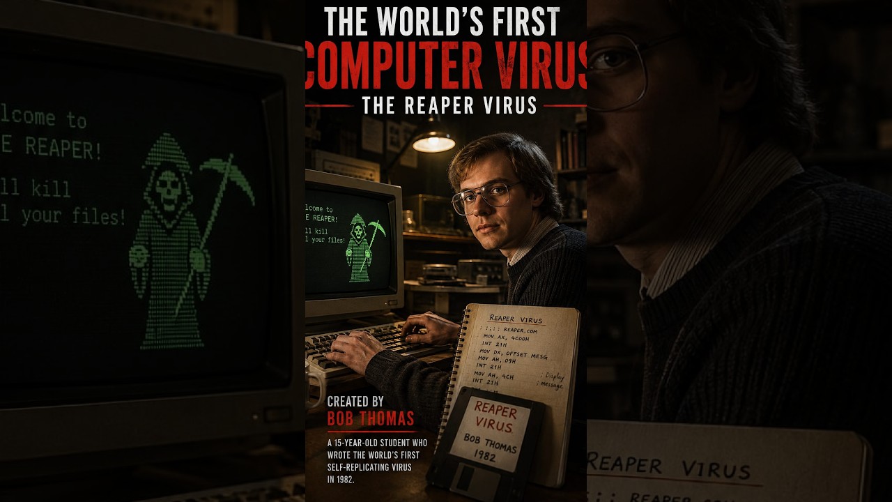The Secret History Of The World's First Computer Virus