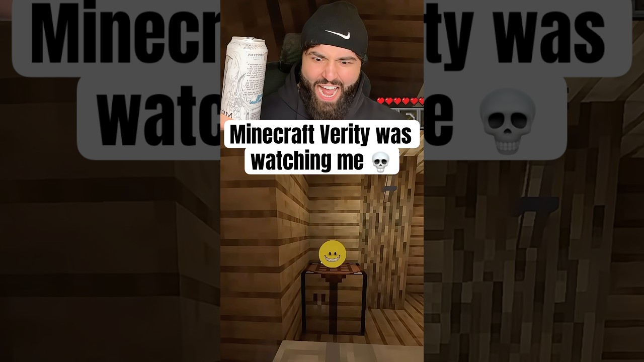 I was just watching Minecraft Verity…