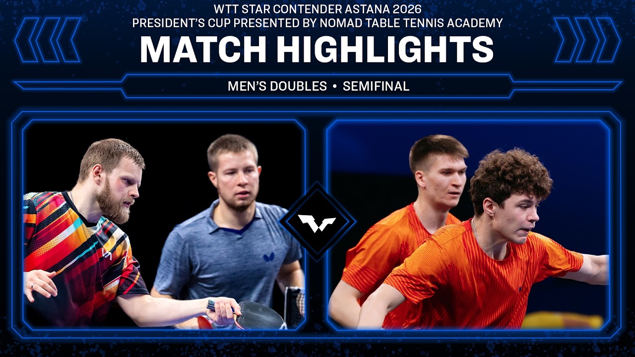 Artemenko/Ivonin vs Tikhonov/Vinogradov | MD SF | #WTTAstana 2026