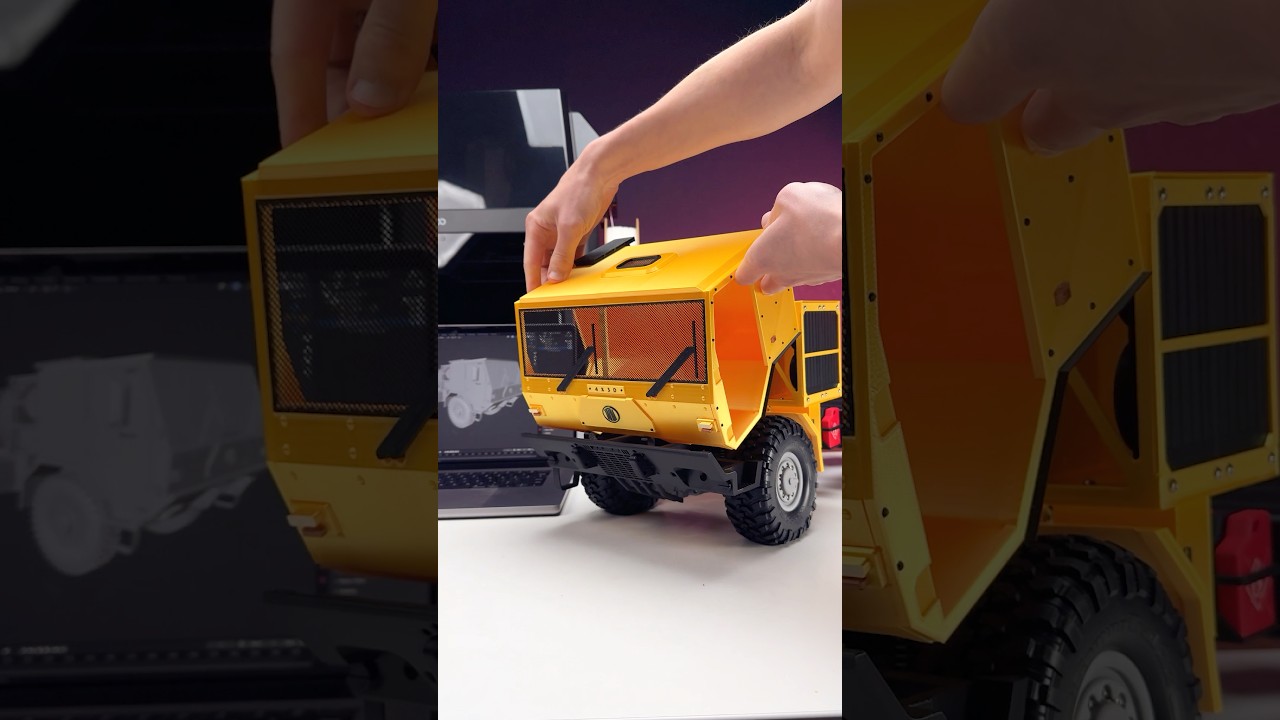 Let’s add more details to our 3D-printed Tatra 817 RC truck, printed on the Elegoo Centauri Carbon2