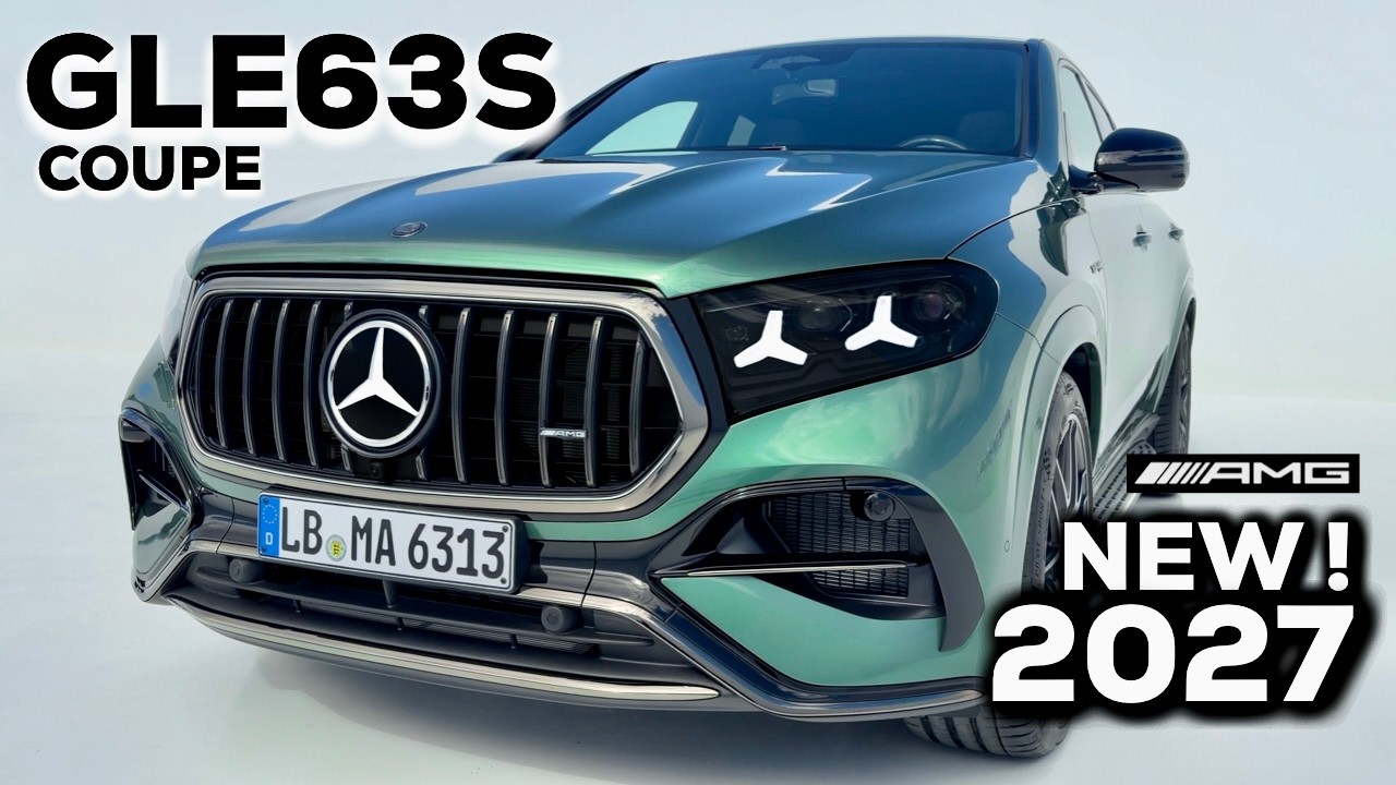 NEW 2027 Mercedes-AMG GLE 63 S Coupe: Flat Plane V8 BITURBO IS INSANE! Full Review