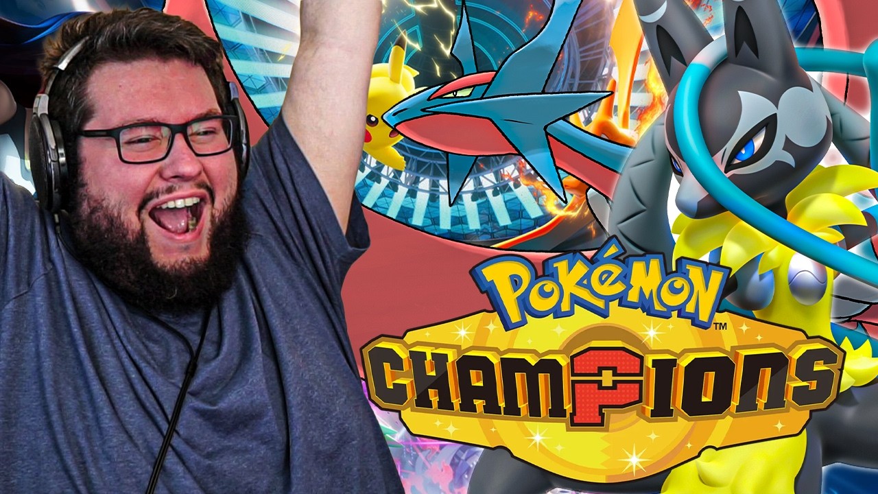RIVALS CONTENT, THEN FINISHING UNRANKED TO MASTER BALL IN POKEMON CHAMPIONS !GAMERSUPPS