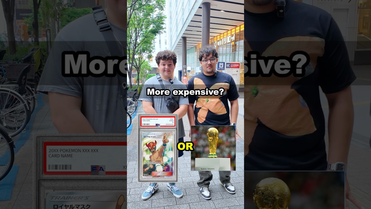 WHICH ONE’S MORE EXPENSIVE?　#Pokémon #pokemoncards  #pokemontcg #DOPA #Letsdopa