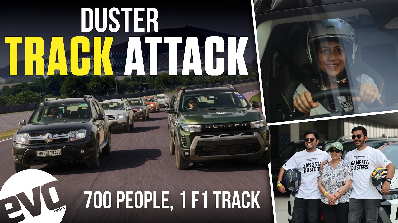 Duster Track Attack: 700 participants drive the Renault Duster at BIC: Branded Content | evo India