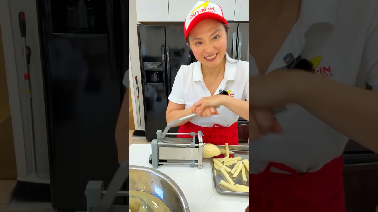 Making In-N-Out from Scratch for My Korean Parents who live in the East Coast  #innout #animalstyle