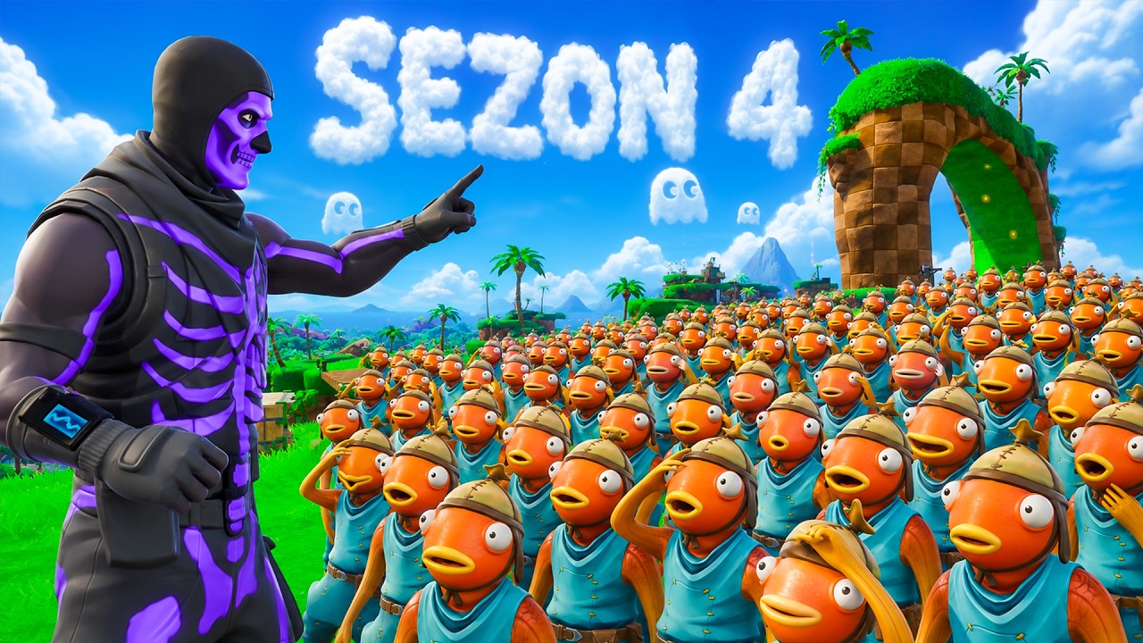 100 WIDZÓW na SEZON 4 PRZEWRÓT w Fortnite