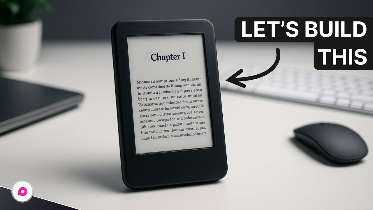 DIY Kindle-Style E-Reader: Build Your Own E-Ink Device from Scratch | AI-Generated Build Concept
