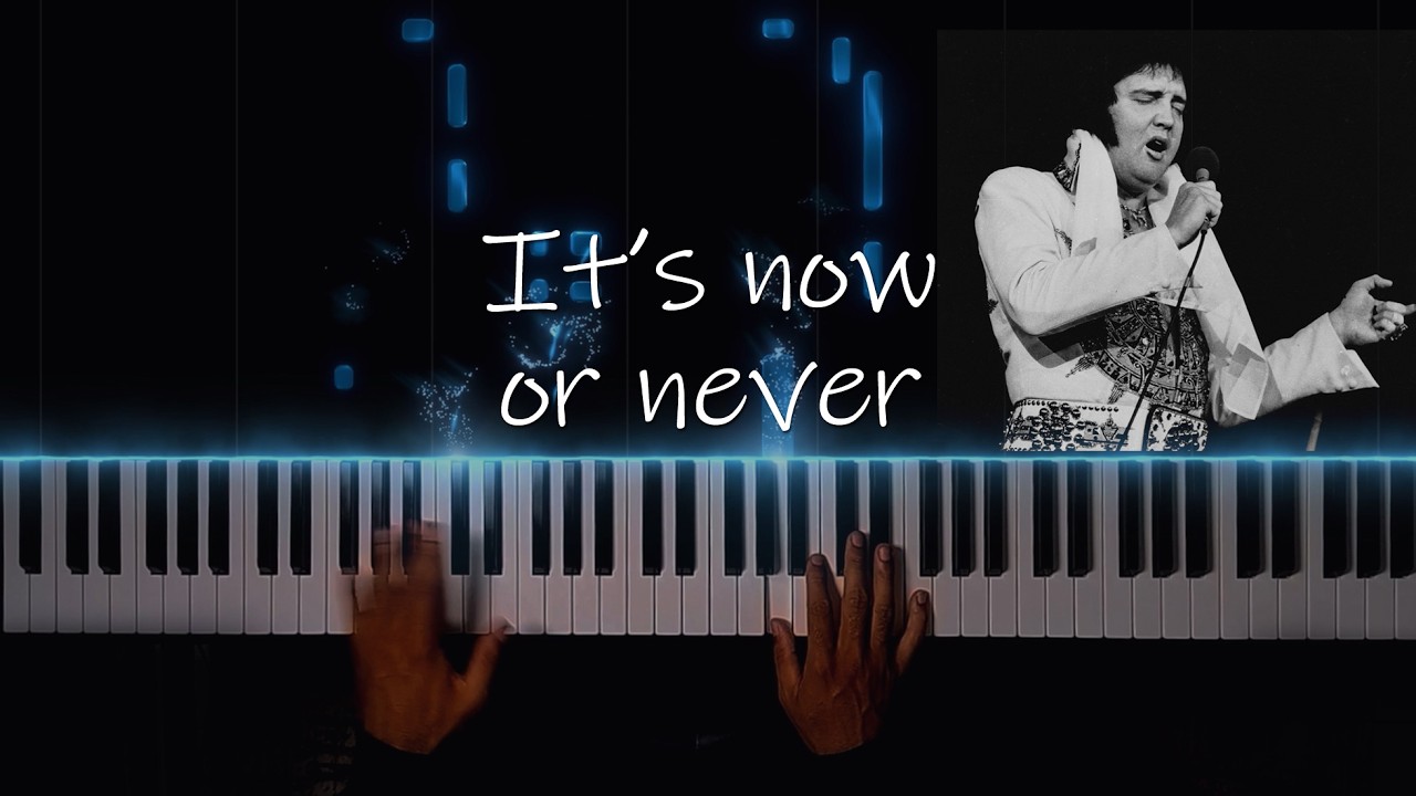 It's now or never (Piano cover by Moisés Santos)