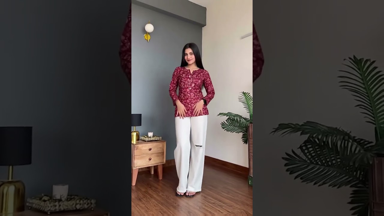 #styling #kurtisstyle #fashion #explore #viral #outfitconsira #meesho #treanding
