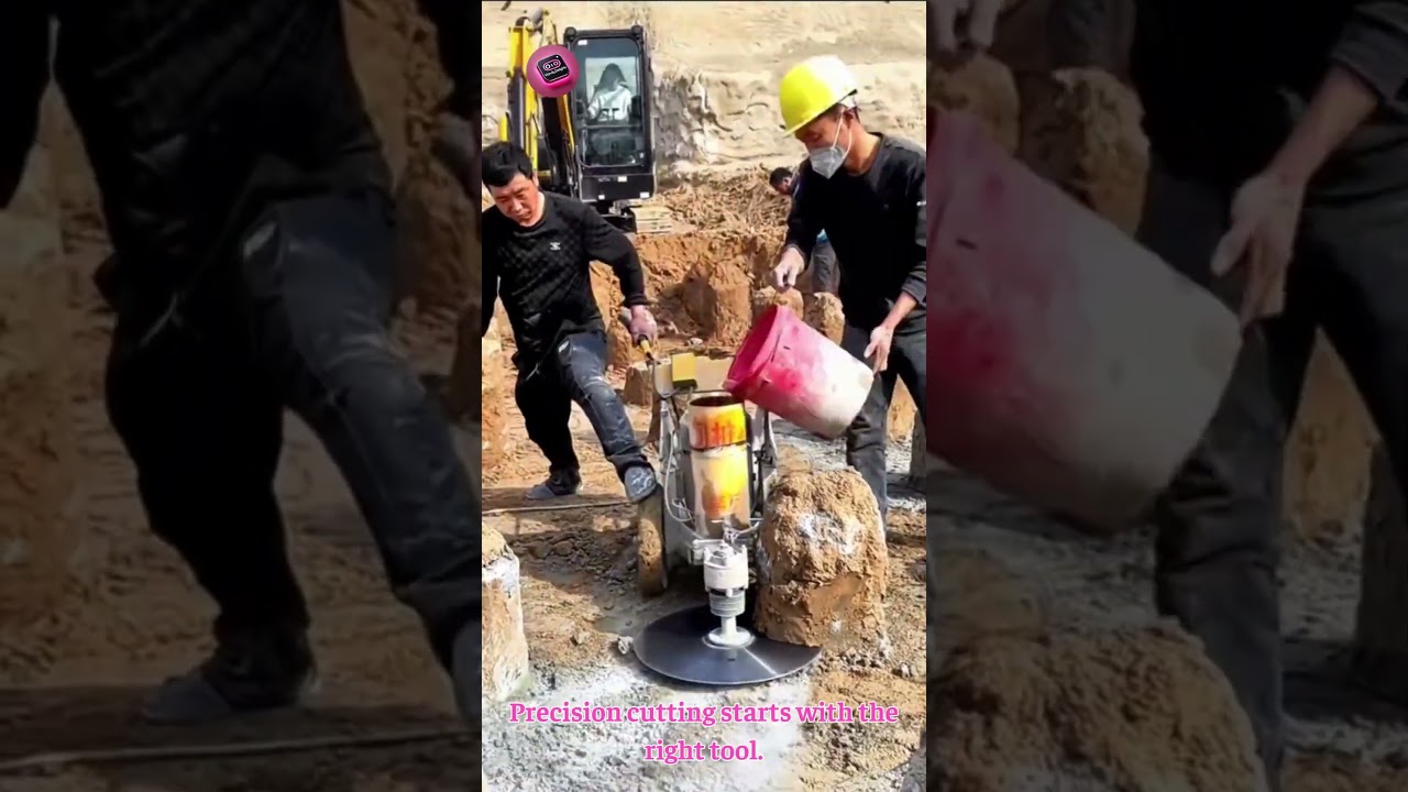 HANDHELD CONCRETE CUTTER Delivers Powerful Precision #Construction #PowerTools #Engineering