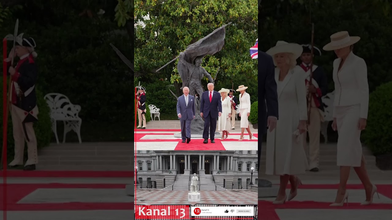 Trump transforms White House Rose Garden with historical statues