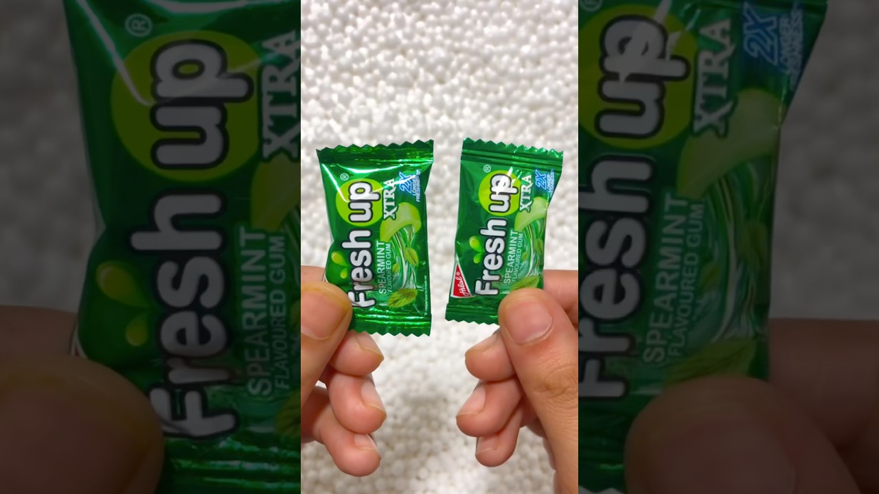 Yummy Freshup Bubble #candy #ytshorts #snacks #stonebeads #chocolate