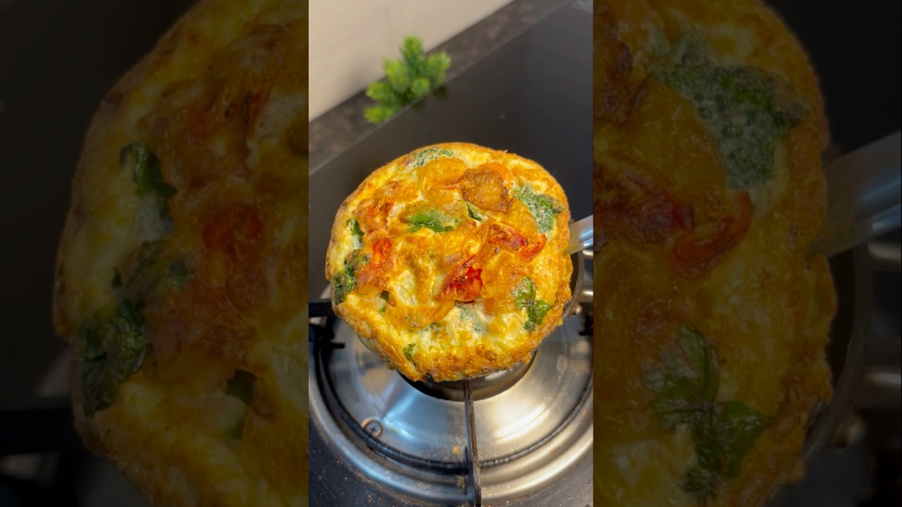Healthy Veggies Loaded Eggs #shorts #recipe #food #cooking