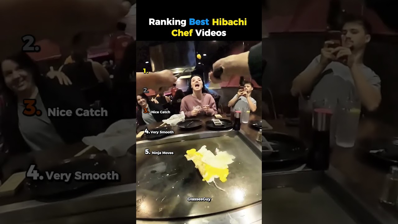 Ranking Best Hibachi Chef Videos #usa