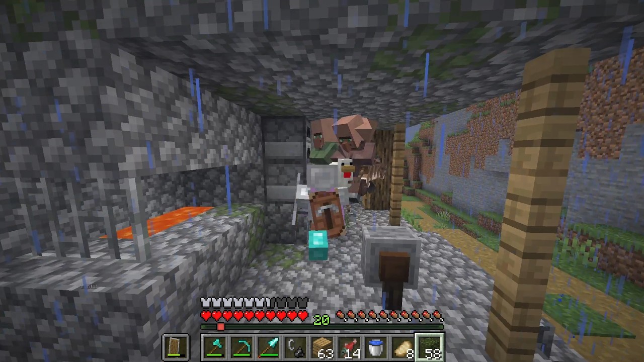 Beating Minecraft with a Gravitational Pull (with Fantst)