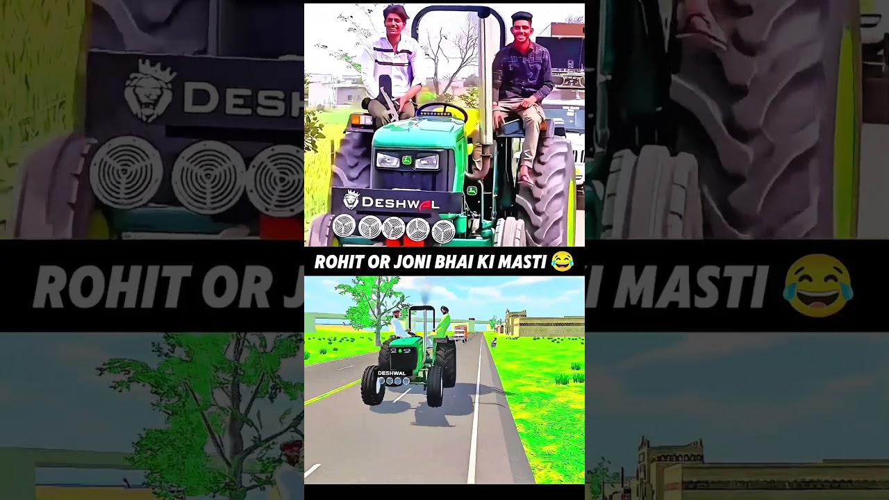 Rohit bhai aur Johny Bhai ki Masti 😂😂🤣#cargame