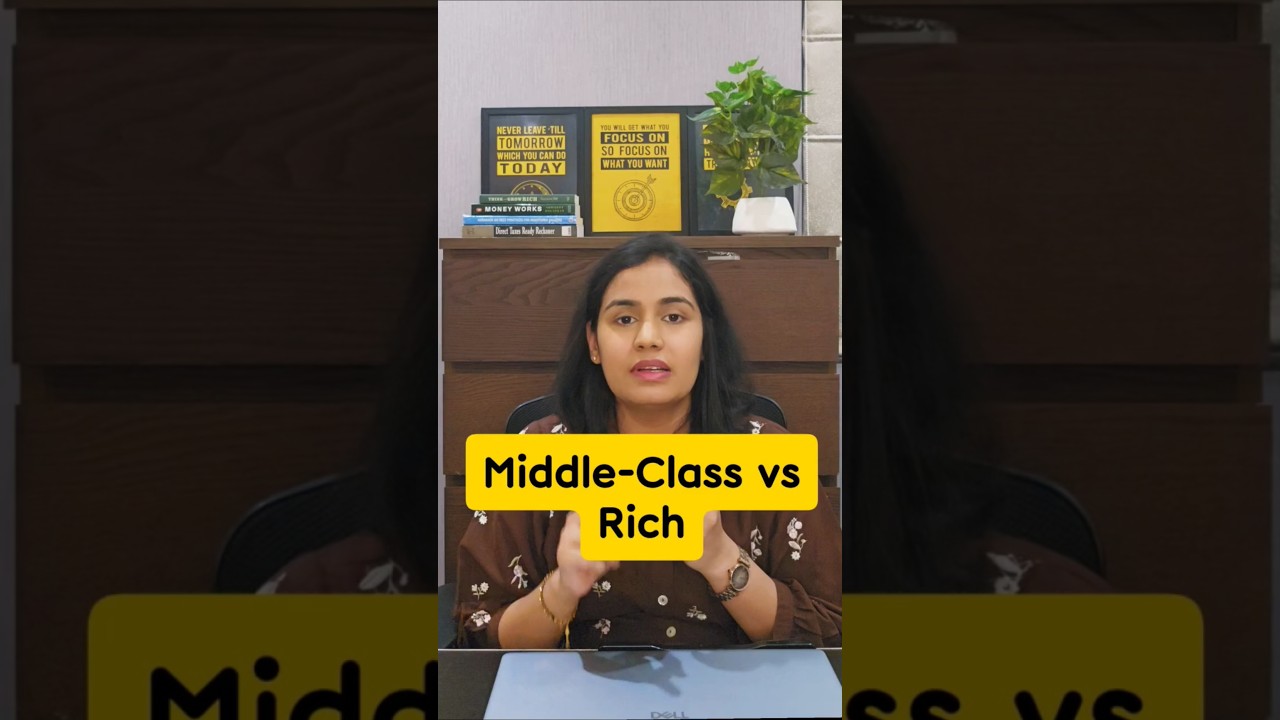 Rich becomes more richer, you stay middleclass #youtubeshorts #financetips #money