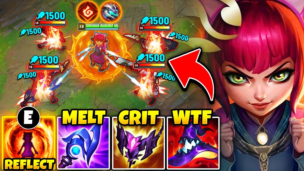 ANNIE BUT IF YOU HIT ME YOU DIE INSTANTLY! (MAX REFLECT DAMAGE)