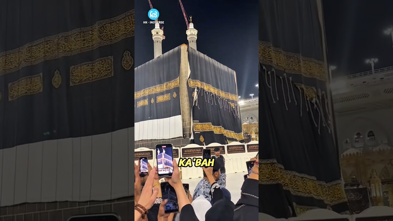 Kenapa Ka'bah ditutup dengan kain hitam