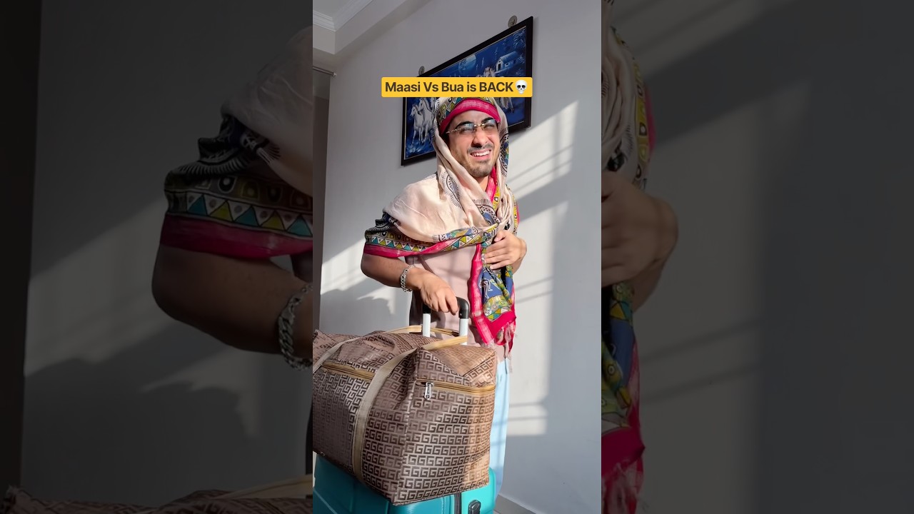 When Mummy goes to Maasi house vs Bua’s😂 #chetanmonga #comedy #shorts