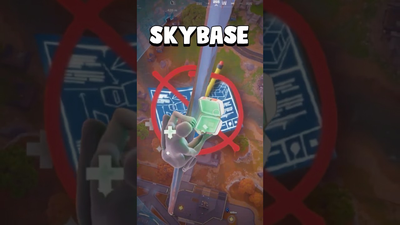 Il a fait une SKYBASE en TOURNOI NO BUILD... 😳