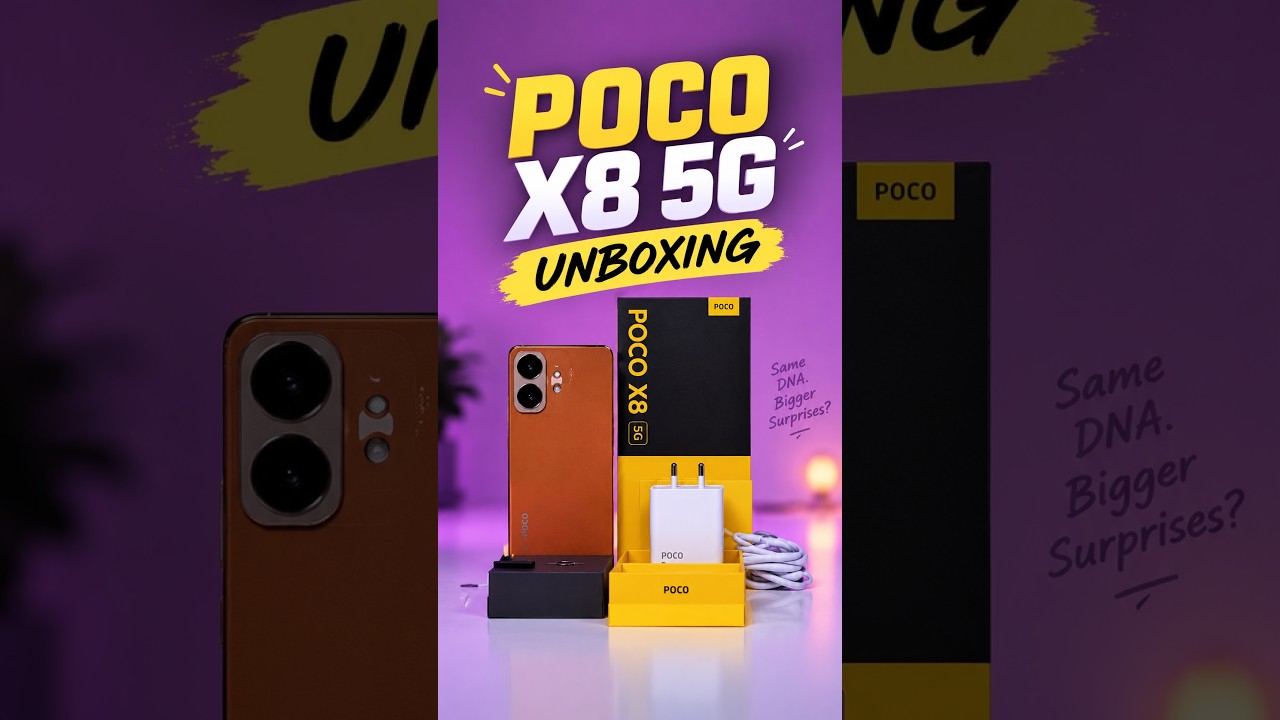 POCO X8 5G | Unboxing & First Look