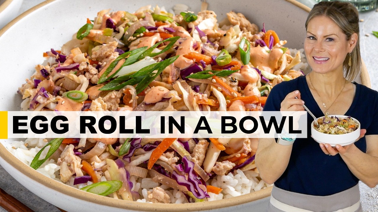 EGG ROLL IN A BOWL | High-Protein Meal Prep That Tastes Better Than Takeout