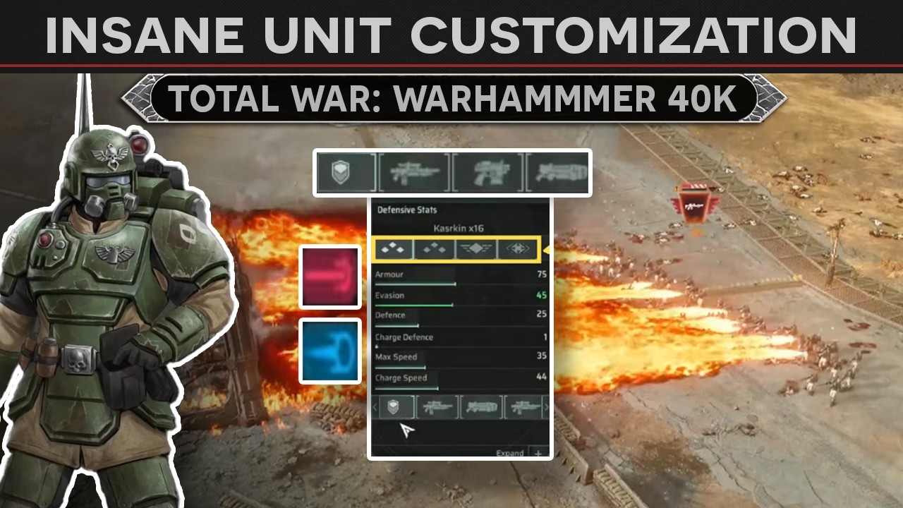 Insane Unit Customization for Total War: Warhammer 40,000 (DEEP DIVE)