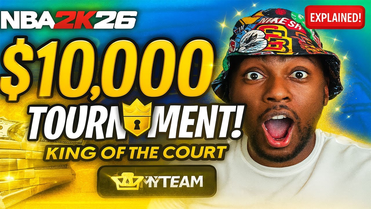 New $10,000 Tournament Mode in NBA 2K26 - Full Breakdown