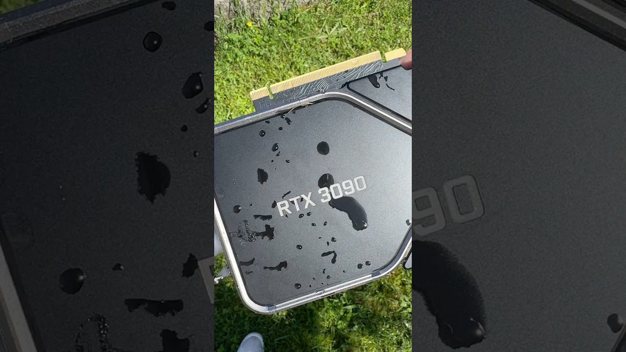 GPU Splash #rtx3090 #nvidia #summerofgoals