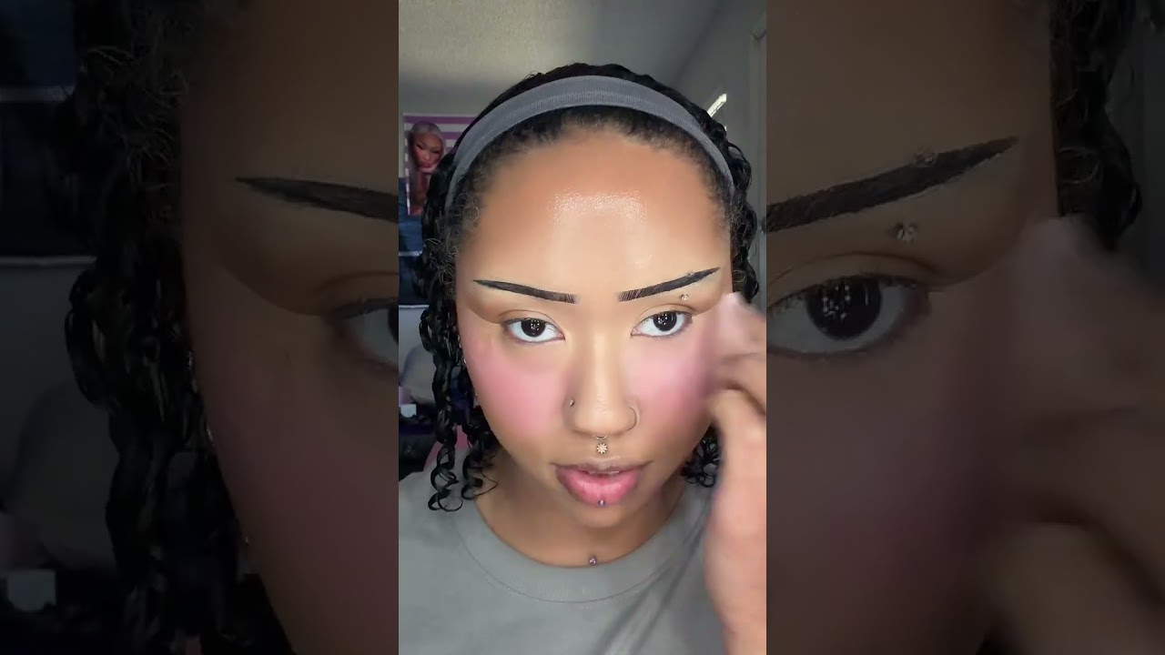 Pink undereyes #fyp #makeup #grwm #storytime #duhparis