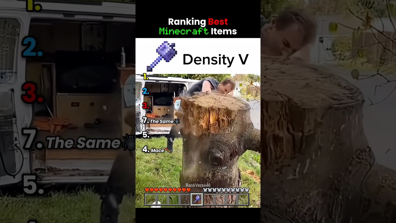 Which Minecraft Item Is Worst In Real Life? 💀 #minecraft #gaming