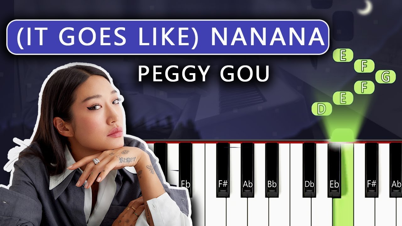 Peggy Gou - Nanana - It goes like - Piano instrumental