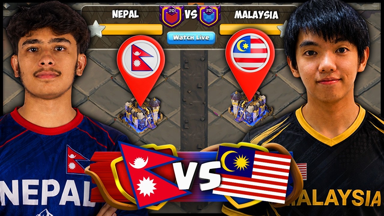 Nepal vs Malaysia - 1st Pro War with NEW Update