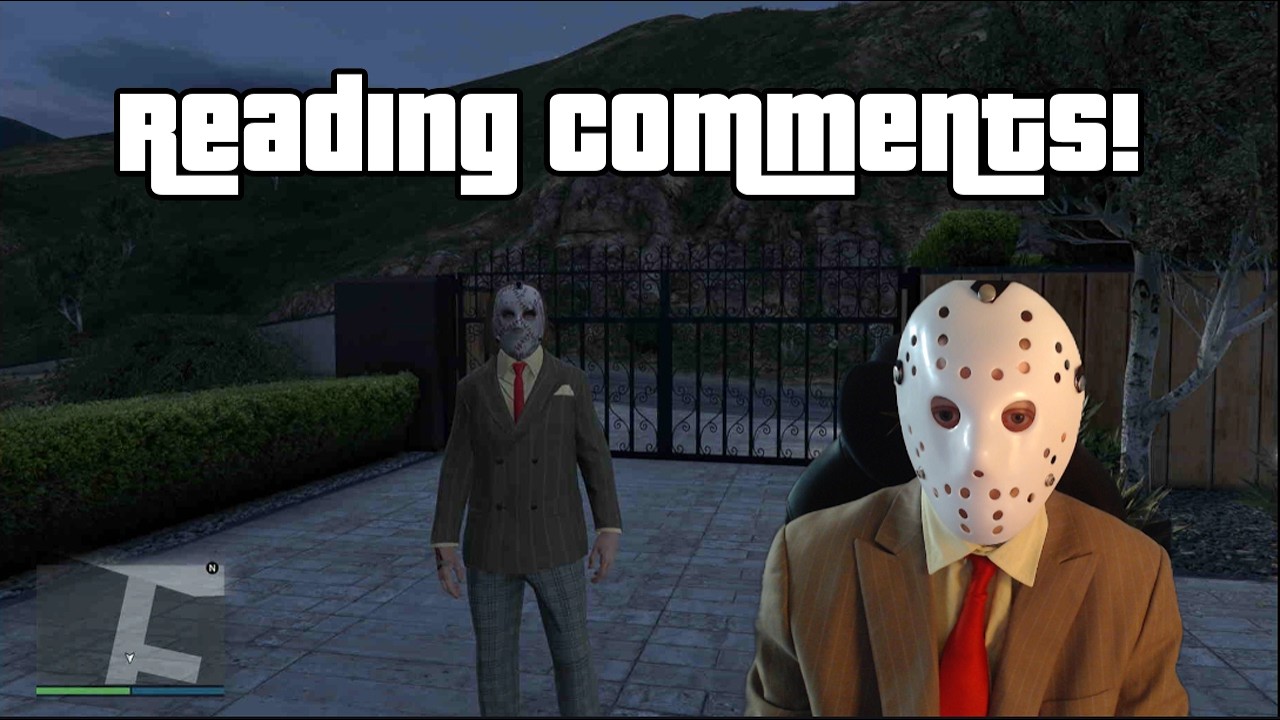 Reading Comments And Playing GTA Online!