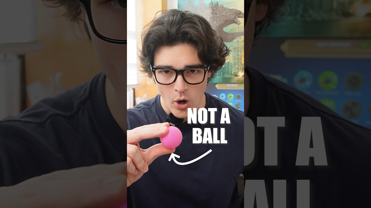 Why is a soccer ball a ball, but a ping pong ball not?