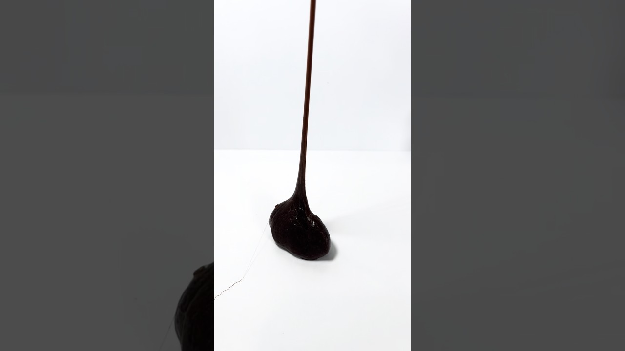 Satisfying chocolate slime #shorts