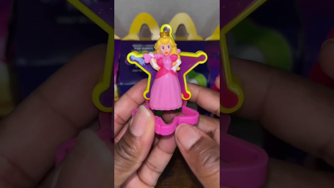 [ASMR] Super Mario Happy Meal Toy #brigittestoyworld #unboxing #supermario #supermariogalaxy