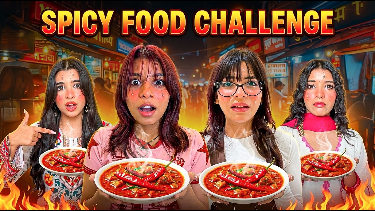 Spicy Food Challenge for 24 Hours 🥵 Day 115/200