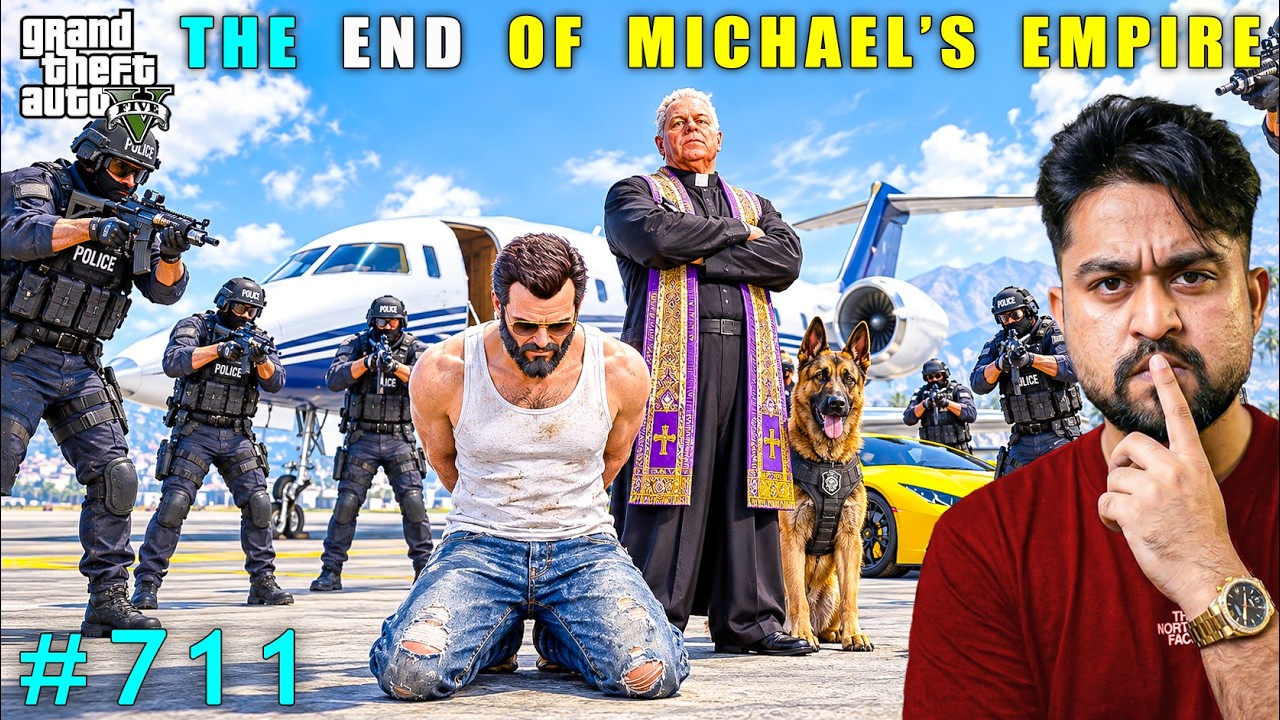 Big Mafia Destroyed President Michael's Empire | Gta 5 Gameplay #711