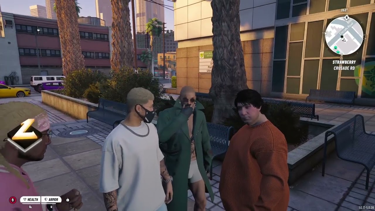 Benji Reaction to Seeing Bald Dr. Beef & Fat Ken-Sama | GTA RP NoPixel V