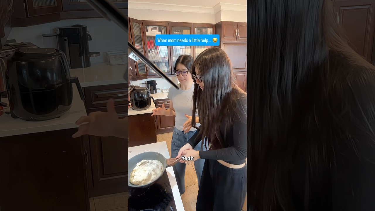 When Your Teen Is Better Than Mom At Something 😂 #funnyvideo #comedy #parents #relatable